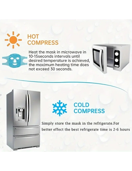 Masque Froid facial  - Cosmétique | cosmetique.tn