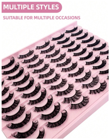 Groinneya faux cils B03 30 paires | Cosmetique.tn