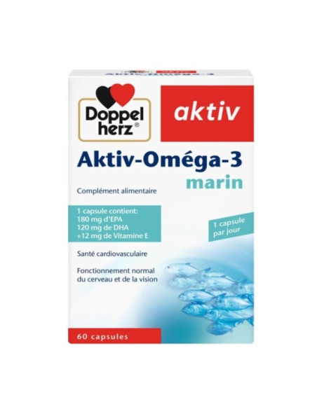 AKTIV Omega 3 Marin 60 Capsules