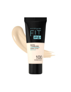 Maybelline Fit Me Fond de Teint Matte 100 Warm Ivory