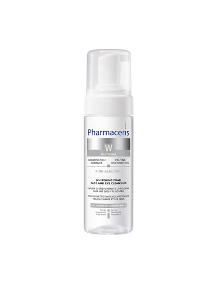 Pharmaceris Puri Albucin - Mousse nettoyante éclaircissante visage et yeux - 150ml