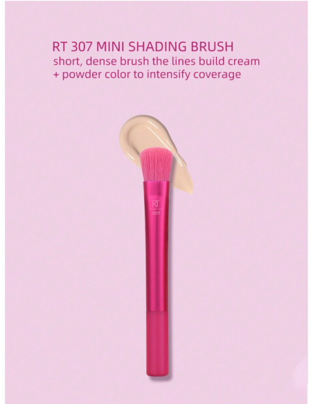 Real Techniques Mini Holidaze Brush + Sponge Set – 4 pièces voyage, vegan & cruelty-free