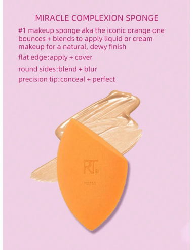 Real Techniques Mini Holidaze Brush + Sponge Set – 4 pièces voyage, vegan & cruelty-free