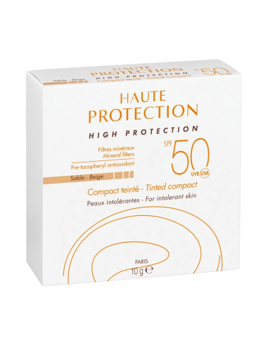 Avene Haute Protection Spf50 Compact  Teinte Beige Sable10G
