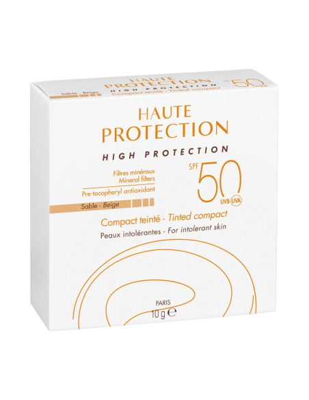 Avene Haute Protection Spf50 Compact  Teinte Beige Sable10G
