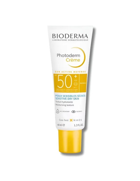 Bioderma Photoderm Crème Invisible SPF50+ 40 ml Peaux sensibles normales à sèches