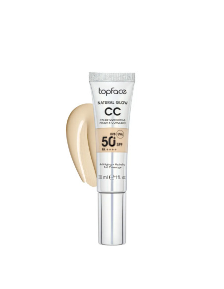 Topface Natural Glow CC Cream et Concealer Warm Beige pt472 002