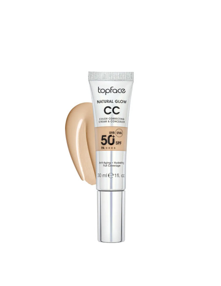 Topface Natural Glow CC Cream et Concealer Cool Linen pt 472 004