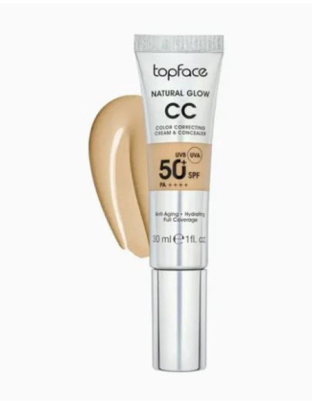 Topface Natural Glow PT472 N°008 | CC crème et correcteur