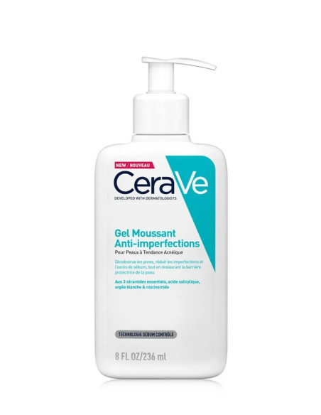 CeraVe Gel moussant anti-imperfections — 236 ml