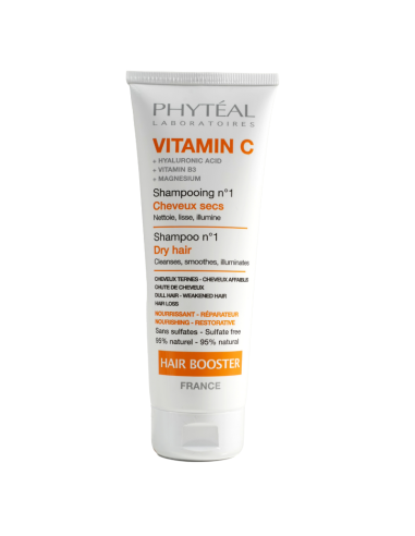 Phytéal Vitamine C shampooing Booster n°1 cheveux secs 250 ml | Cosmetique.tn