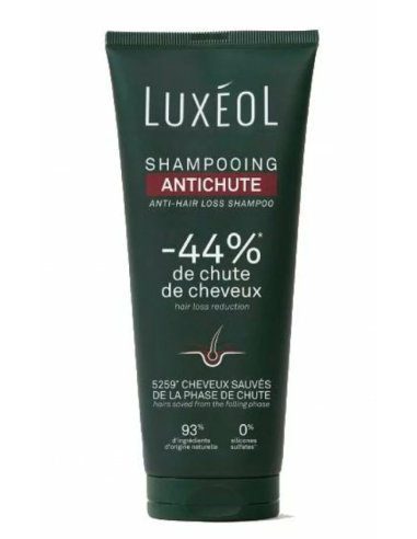 Luxéol Shampoing antichute - 200ml | cosmetique.tn