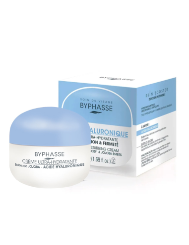 Byphasse Crème Ultra Hydratante à l’Acide Hyaluronique 50 ml