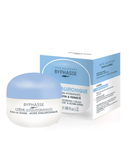 Byphasse Crème Ultra Hydratante à l’Acide Hyaluronique 50 ml