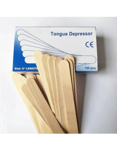 Spatules en Bois pour épilation à la Cire 100 pièces