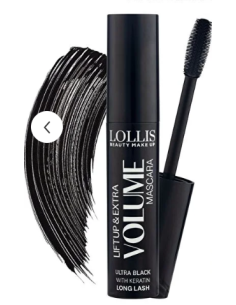 Lollis Lift Up & Extra Volume – Mascara noir à la kératine
