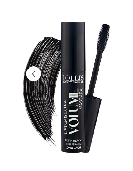 Lollis Lift Up & Extra Volume – Mascara noir à la kératine