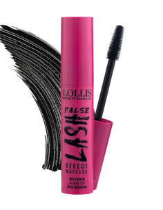 Lollis False Lash Effect Mascara Extra Black Argan Oil Long Eyeleshes
