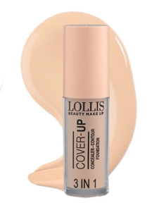 Lollis Cover Up 3 In 1 Concealer Contour Foundation 04