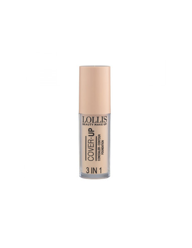 Lollis Cover Up 3 In 1 Concealer Contour Foundation 05