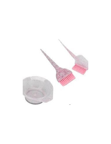 Ensemble De Pinceaux De Teinture 3 Pièces Kit De Coloration Capillaire