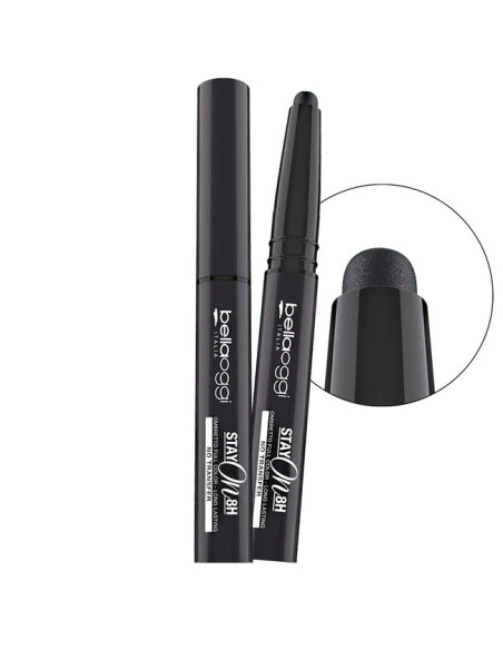 Stay on 8h fard à paupières stylo london grey n°010 -bellaoggi | cosme