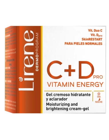 Lirene C+D Crème Hydratante en Profondeur Peaux Sèches & Sensibles 50 ml