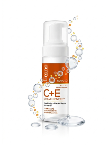 Lirene C+E Vitamin Energy Mousse nettoyante 150 ml