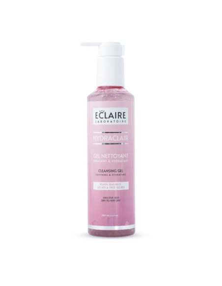ECLAIRE Hydraclair gel nettoyant peau sèche à très sèche 250 ML