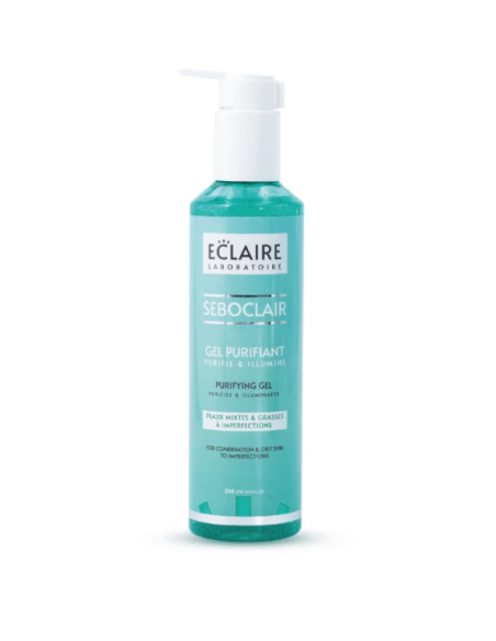 ECLAIRE Seboclair gel nettoyant Peau mixtes et grasses 250 ML
