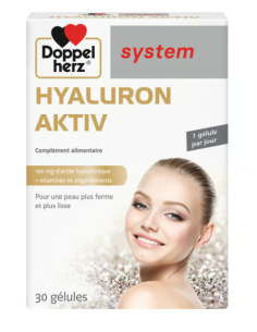Doppelherz System Hyaluron Aktiv – 30 gélules | cosmetique.tn