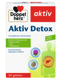 Doppelherz Aktiv Detox – 30 gélules | cosmetique.tn
