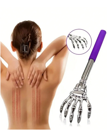 Grattoir de dos extensible