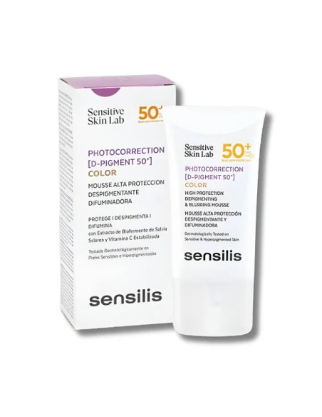 Sensilis D-Pigment Color SPF50+ 40ml | Solaire anti-taches