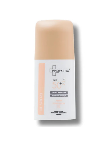 Innovaderm Fond De Teint Fluid Minéral Medium 1.5 Spf50+