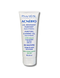Phytéal Acnébio Gel Moussant 250 ml | Peau grasse & acné