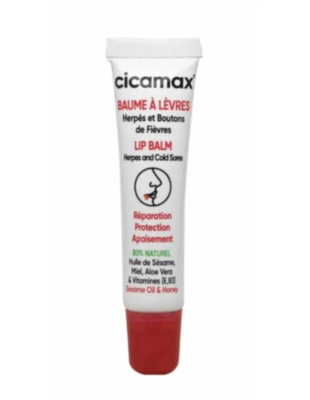 Cicamax Baume à Lèvres 15ml | Répare, hydrate et protège