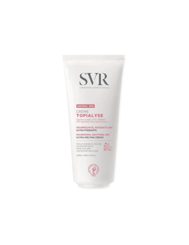SVR Topialyse Crème Émolliente 200ml | Peaux sèches