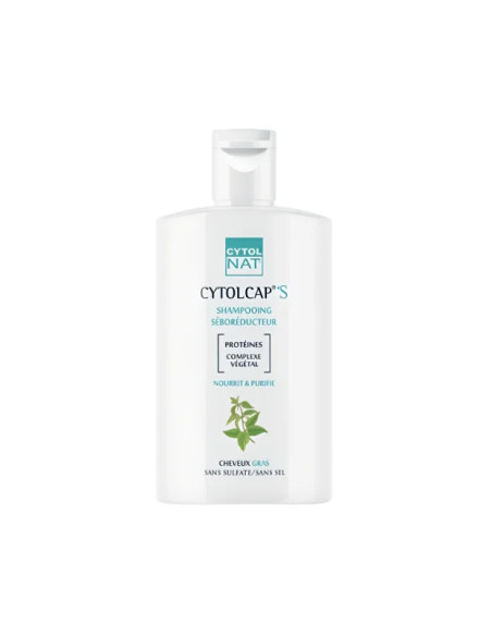 Cytolcap Shampoing Séboréducteur 200ml | Cheveux gras