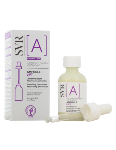 SVR Ampoule A Lift 0.3% 30ml | Sérum lissant rétinol