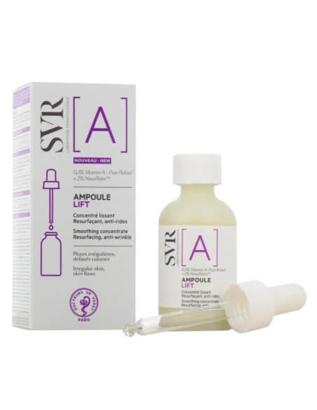 SVR Ampoule A Lift 0.3% 30ml | Sérum lissant rétinol