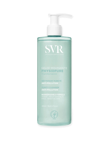 SVR Physiopure Gelée moussante démaquillante 400 ml