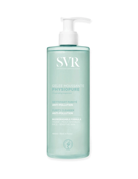 SVR Physiopure Gelée moussante démaquillante 400 ml