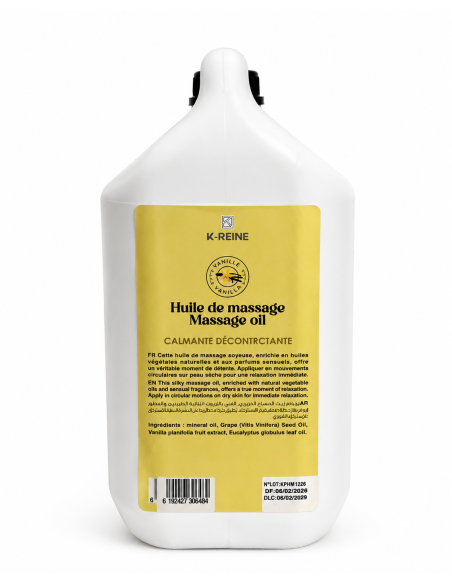 K-Reine Huile de Massage Eucalyptus Vanille 5L | Détente