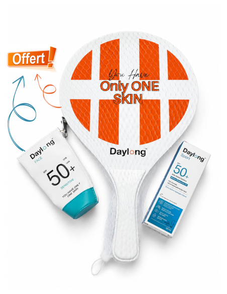 Pack Daylong Beach & Sport SPF50+ + Raquette Offerte