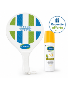 Pack Cetaphil Sun Kids SPF50+ 150ml + Raquette Offerte