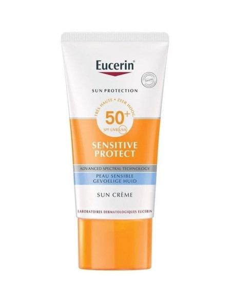 Eucerin Sun Sensitive Protect crème visage SPF 50+ 50 ml | Cosmetique.tn