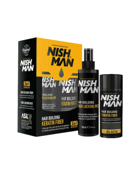 Nishman Shampooing Colorant Black & Brown 2 en 1