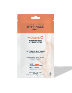 Byphasse Masque Tissu Vitamine C 18ml | Éclat & Hydratation
