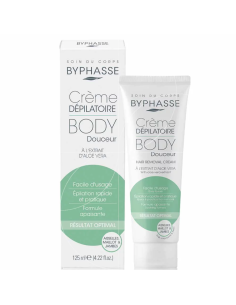 Byphasse Crème Dépilatoire Aloe Vera 125 ml